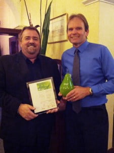 tonyandshanebusawards2012b Advantage SA Regional Business Awards Best Small Business 2012